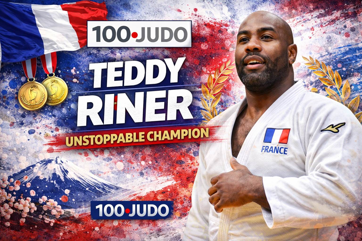 Teddy Riner podcasted