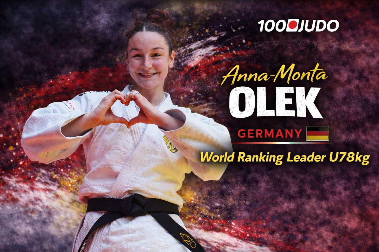 Anna-Monta Olek World Ranking leader U78kg
